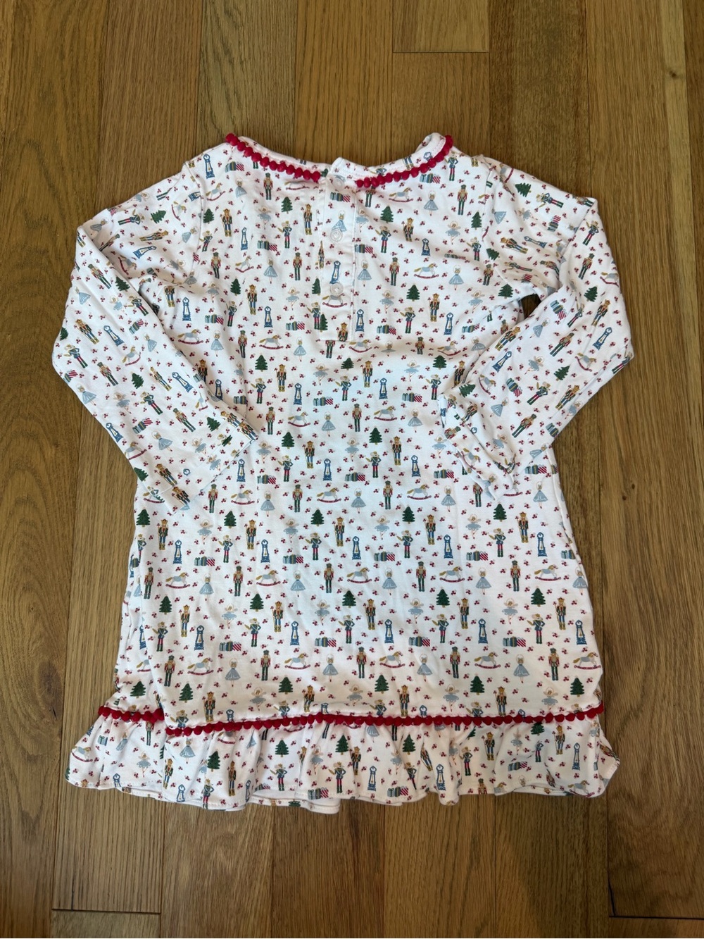 🎄 Lila + Hayes Carlin Nutcracker Pajama Gown Girls Size 3 EUC - Picture 6 of 11